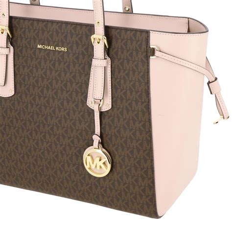 michael kors tasche braun weiß|Michael Kors Taschen Braun kaufen .